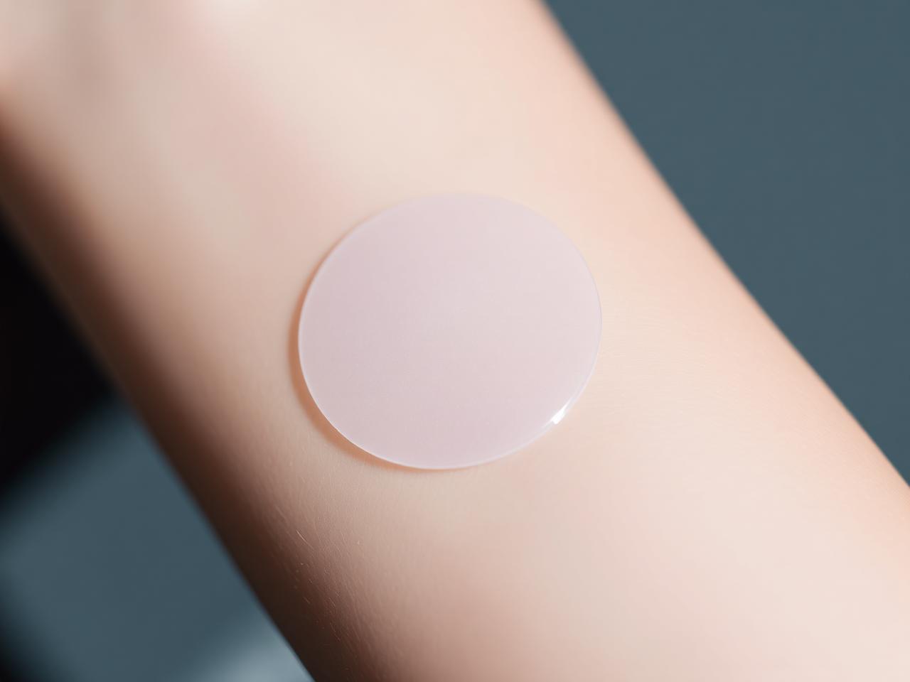 ClarityIQ patch on skin